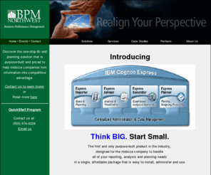 cognospdx.com: BPM Northwest
BPM Northwest is the area’s premier performance management consulting and technology company.