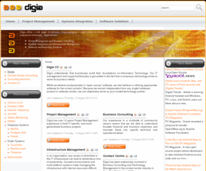 digia.org: Welcome to Digia cc
Digia CC - Project Management, Systems Integration, Software Solutions