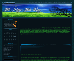 hongochai.info: .: Blog - Mr.NgocHai :. -
