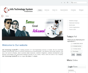 info-technology.net: Welcome to Our website
Joomla - the dynamic portal engine and content management system