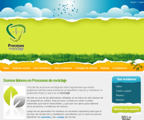 procesosdereciclaje.com: Somos líderes en Procesos de reciclaje
Joomla! - el motor de portales dinámicos y sistema de administración de contenidos
