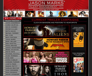 trailervo.com: Jason Marks Talent Management
Representing the best in Trailer & Promo voiceovers.