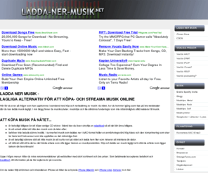 ladda-ner-musik.net: Ladda Ner Musik
Tips och svar på frågor som kan uppstå vid köp av musik och laglig nedladdning musik via nätet samt en musikblogg.