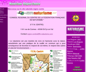 naturisme-region-centre.org: Naturisme  Région Centre
Clubs naturistes région Centre