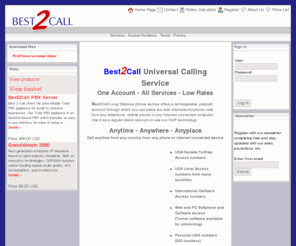 bestpricedtelecom.com: Best2Call Portal
