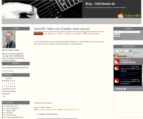 cad-becker.de: Blog – CAD-Becker.de | Blogs zum Thema AutoCAD und weiteren Autodesk Produkten
AutoCAD-Blog- bietet alle mglichen Informationen rund um Autodesk und deren Produkte 