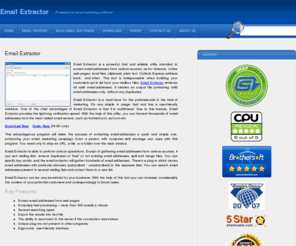zmachines.net: Email Extractor | Extract Email Addresses
Email Extractor is a fast tool to extract email addresses. Email extractor can extract emails from web pages, local files, clipboard, plain text, word and excel