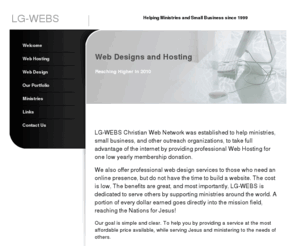 lg-webs.com: LG-WEBS - Welcome
This is the description for the index page of your site and so should include some appropriately keyword rich copy.