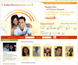 123marriages.com: Indian Matrimonials from IndianMatrimonials.com
Matrimonials from IndianMatrimonials.com, The No.1 Matrimonial Site. Add your photo profile for free or begin contacting members for FREE!