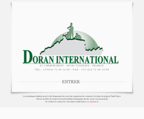 doran-int.org: Doran International
Doran International, spécialiste de la vente de dispositifs de perfusions multiaccès sécurisés; Toussieu, France.