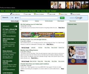 gokokomo.com: Kokomo Indiana News and Buzz
Current information about Kokomo. The Buzz and News for Kokomo Indiana