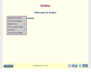 gotinc.us: GotInc :: Welcome to GotInc
GotInc