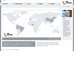 iva-leying.com: IVA-LEYING
Desarrollamos proyectos en los distintos campos de la ingeniería, abarcando todo el proceso de su desarrollo, desde la planificación/definición hasta la explotación de los mismos.