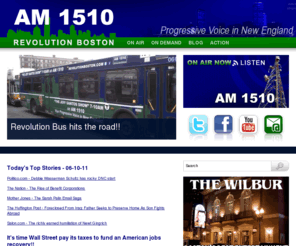 revolutionboston.com: Revolution Boston AM 1510
Boston's New Voice of Change via a multimedia platform that includes radio, Internet, and community interaction.