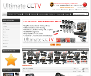 diycctvusa.com: Home page Ultimate CCTV
Ultimate CCTV is your one stop solutions for easy to use do it yourself video surveillance systems.  We also offer a wide range of security cameras, digital video recorders and accessories shipped nationwide.  We have a professional surveillance solution for every type of application. Our products can be found in Small to Large Size Businesses, Residential Homeowners, Warehouses, Restaurants, Convenient Stores, Churches, Storage Facilities, Government, Schools, Universities and Law Enforcement.  Not to mention our satisfied customers include a vast network of CCTV Installers.