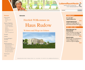 lebensraumheute.com: LebensRaumHeute | Startseite
Wohnen und Pflege Berlin