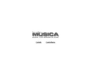tueresmusica.com: Tu ets Música - Tu eres Música
Regala Música Personalitzada - Regala Música Personalizada