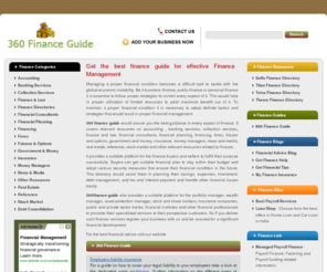 360financeguide.com: 360 Finance Guide
360 Finance Guide