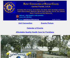 bahaisofbrevard.org: Baha'i Communities of Brevard County, Central Florida, U.S.A.
