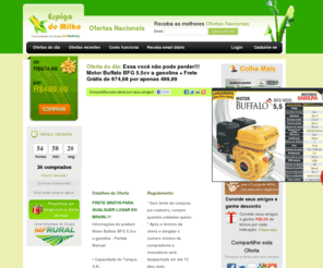 espigademilho.com: Espiga de Milho - Primeiro Site de compras coletivas Rural do Brasil.
Espiga de Milho - Primeiro Site de compras coletivas Rural do Brasil