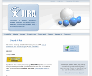 myjira.com: JIRA - Úvod JIRA
JIRA - project management - řízení úkolů a požadavků. JIRA zajišťuje efektivní řízení a sledování úkolů a požadavků v projektu (task and project management). JIRA podporuje a usnadňuje proces řízení projektů a požadavků - nabízí flexibilní a uživatelské nástroje pro řízení a sledování pracovníků při výkonu plnění úkolů. JIRA je orientován na podporu dosažení očekáváného výkonu na projektu. 