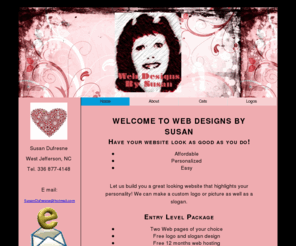 susandufresne.com: Web Designs by Susan
