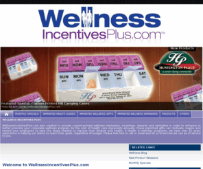 wellnessincentivesplus.com: WellnessncentivesPlus.com offers hundreds of custom imprinted wellness reminders for corporate wellness programs, weight loss programs, corporate fitness programs and smoking cessation programs.
Wellness Incentives Plus is a leader in providing custom branded promotional items for wellness programs.