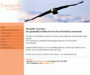 energetik-coaching.de: Energetik Coaching - Home Inhalt
Joomla - the dynamic portal engine and content management system, Energetik Coaching - Aufstellungen, Coaching, Kinesiologie,
Persönlichkeitsentwicklung in Paderborn / Hövelhof