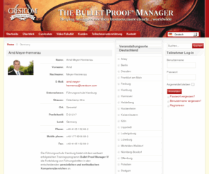 fs-hamburg.com: Germany | The Bullet Proof Manager
CrestcomTraining.com