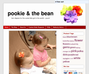 pookieandthebean.com: pookie & the bean
accessories for the cutest little girl in the world - yours!