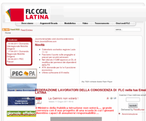 flclatina.it: Federazione Lavoratori della Conoscenza di Latina
FLC CGIL Federazione Lavoratori della Conoscenza di Latina - Sindacato Scuola