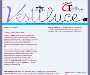 vestiluce.com: Vestiluce Livigno - Luci Lampade Impianti Elettrici Livigno
Impianti elettrici Livigno e vendita lampade da catalogo - Esposizione