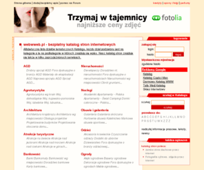 webwweb.pl: Katalog stron - Otwarty Katalog Internetowy
Otwarty Katalog Internetowy - Katalog stron tworzony przez Użytkowników | Katalog dla Ciebie