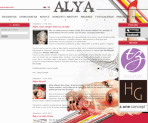 alya.info: ALYA - nova plošča Non Stop!
alya, nova plošča, non stop