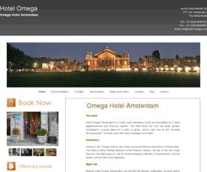 amsterdamomegahotel.com: Hotel Omega Amsterdam near museum square and vondel park amsterdam.
omega hotel amsterdam is located near museum square in a quiet street overlooking vondel park, attractions, museums, nightlife and restaurants are close to hotel omega amsterdam, omega hotel amsterdam 