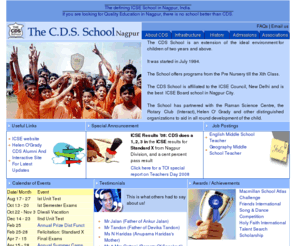 cdsschool.org: CDS School, Nagpur, ICSE
CDS School, Nagpur, A School following the ICSE Syllabus