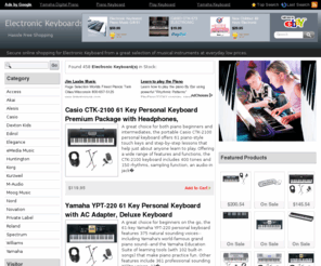 electronickeyboards.info: Find Great Deals on Electronic Keyboard Year Round at ElectronicKeyboards.info. Shop for musical instruments Online and Save!
Find Great Deals on Electronic Keyboard Year Round at ElectronicKeyboards.info. Shop for musical instruments Online and Save!