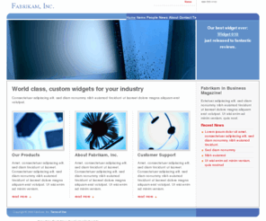 info-trix.com: Fabrikam Inc: Home
About Fabrikam, Inc., it's widgets, employees and company