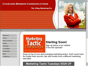 marketingtactictuesdays.com: Marketing Tactic Tuesdays
Keep on top of new and emerging marketing tactics. Each week learn the inside track secrets, tips and results from a different marketing specialist.