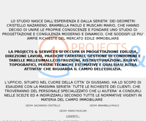 projectseservices.com: Nuova pagina 1
