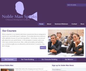 noblemanspeaks.com: Noble Man Speaks | A Personal Development Company
A Personal Development Company