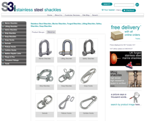 stainless-steel-shackles.co.uk: Stainless Steel Shackles, Marine Shackles, Forged Shackles, Lifting Shackles, Saftey Shackles, Snap Shackles
Stainless steel shackles, stainless steel marine, lifting, safety, forged shackles. Snap shackles. Huge Range. Free Delivery