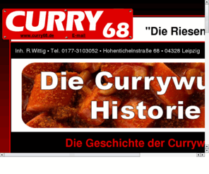 currywurst-leipzig.com: CURRY 68 Leipzig: Die Geschichte der Currywurst und ihre Varianten!
CURRY 68 LEIPZIG: Die Geschichte der Currywurst und ihre Varianten! Die Currywurst wird regional unterschiedlich zubereitet. Bei der Berliner Currywurst gibt es zwei grundlegende Varianten, mit und ohne Darm. Im Ruhrgebiet wird die Currywurst aus der kräf