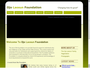 laosun.org: Ojo Laosun Foundation
Educational Funding for the less privileged. 