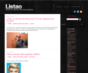 listao.com.ar: Listao. El Blog de Hernán Pablo Nadal
El Blog de Hernan Pablo Nadal, Director de Movilización Pública de Greenpeace Argentina. 