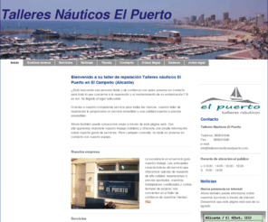 talleresnauticoselpuerto.com: Inicio - Talleres Náuticos El Puerto
Bienvenido a su taller de reparación Talleres náuticos El Puerto en El Campello (Alicante)