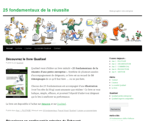 25fondamentaux.com: 25 Fondamenteaux de la réussite d'une petite entreprise
25 fondamenteaux de la réussite d'une petite entreprise, le blog du livre de Pascal Viaud