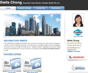 chongstel.com: Stella Chong - PropNex - www.chongstel.com
Stella Chong - Associate Team Director - PropNex - property agent in Singapore. View details and all available listings