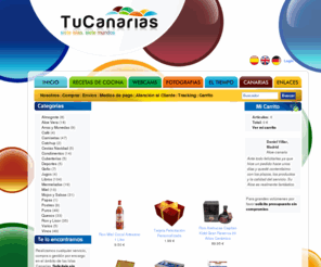 escanarias.com: Comprar Productos Canarias: Puros, Aloe, Vinos, Quesos, Puros Boda, Ron, Ron Miel, Gofio, Mojos...
Tienda online de Productos de Canarias donde comprar Puros, Puros Boda, Aloe, Vinos, Quesos, Mojos, Gofio, Cestas Regalo, Ron, Licores, Ron Miel, Almogrote, Papas Arrugadas, Mermeladas, Miel. Entrega en mano en cualquier lugar del mundo