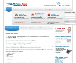 mortgage-leads.com: Mortgage Leads
Mortgage-Leads.com offers a variety of qualified mortgage leads and refinance leads. We sell Exclusive Mortgage Leads, Hot Transfer Leads, Sub-Prime Leads, Refinanace Leads and Home Improvement Leads to satisfied brokers through-out the United States - 877-245-3237